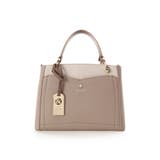 グレージュ | ビジュー付きハンドバッグ | & chouette