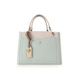 ミント | ビジュー付きハンドバッグ | & chouette