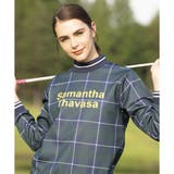 裏起毛チェックプルオーバー | Samantha GOLF | 詳細画像2
