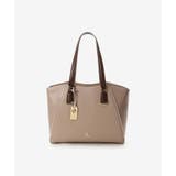 グレージュ | アイコンチャーム A4トートバッグ | & chouette