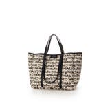 スクリッタ柄キャンバスデザイン合皮トートバッグ | Samantha Thavasa | 詳細画像6 