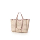 スクリッタ柄キャンバスデザイン合皮トートバッグ | Samantha Thavasa | 詳細画像12 