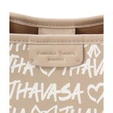 スクリッタ柄キャンバスデザイン合皮トートバッグ | Samantha Thavasa | 詳細画像17 