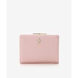 ピンク | ビジュー口金二つ折り財布 | & chouette
