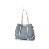 デニム調キャンバスデザイン 合皮トートバッグ 大サイズ | Samantha Thavasa | 詳細画像15 