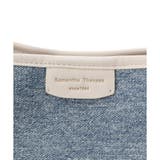 デニム調キャンバスデザイン 合皮トートバッグ 大サイズ | Samantha Thavasa | 詳細画像14 