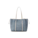 デニム調キャンバスデザイン 合皮トートバッグ 大サイズ | Samantha Thavasa | 詳細画像11 