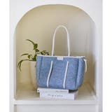 デニム調キャンバスデザイン 合皮トートバッグ 大サイズ | Samantha Thavasa | 詳細画像16 