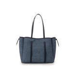 デニム調キャンバスデザイン 合皮トートバッグ 大サイズ | Samantha Thavasa | 詳細画像18 
