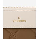 型押しモノグラム スポーティーラインラウンド長財布 | & chouette | 詳細画像12 
