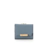 ライトブルー | リボンモチーフ金具 口金折財布 | Samantha Thavasa