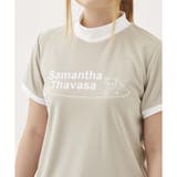 アイミープリント半袖ハイネック | Samantha GOLF | 詳細画像12