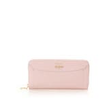 ピンク | フラワーアーチ ラウンドジップ長財布 | Samantha Thavasa Petit Choice