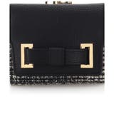 ループツイードデザイン エムシュシュⅢ 口金折財布 | Samantha Thavasa | 詳細画像6