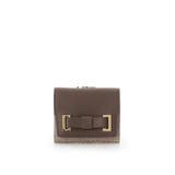 グレージュ | ループツイードデザイン エムシュシュⅢ 口金折財布 | Samantha Thavasa