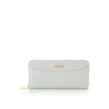ミント | フラワーアーチ ラウンドジップ長財布 | Samantha Thavasa Petit Choice