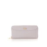 ラベンダー | フラワーアーチ ラウンドジップ長財布 | Samantha Thavasa Petit Choice