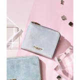 オーロラカラーピッグレザー 折財布 | Samantha Thavasa Petit Choice | 詳細画像8 