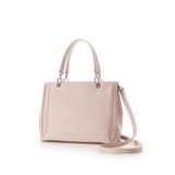 スクエアフォルムリング金具ハンドバッグ | Samantha Thavasa | 詳細画像14 