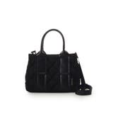 ダイヤ型キルティングハンドバッグ | & chouette | 詳細画像8 