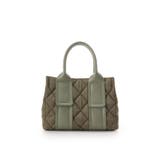 ダイヤ型キルティングハンドバッグ | & chouette | 詳細画像17 