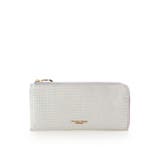ホワイト | オーロラカラーピッグレザー 長財布 | Samantha Thavasa Petit Choice