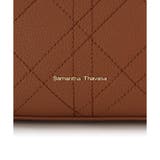 ステッチデザインスプリットレザーハンドバッグ | Samantha Thavasa | 詳細画像25 