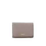 グレージュ | インサイドバイカラー折財布 | Samantha Thavasa Petit Choice