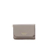 グレージュ | インサイドバイカラー ミニ財布 | Samantha Thavasa Petit Choice