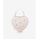 ピンク | グラデーションビジューハート型ショルダーバッグ | SAMANTHAVEGA