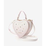 グラデーションビジューハート型ショルダーバッグ | SAMANTHAVEGA | 詳細画像1 