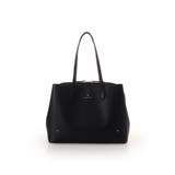 ブラック | ウェーブデザインカッティングトートーバッグ | Samantha Thavasa