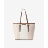 ピンク | バイカラーベルトデザインA4トートバッグ《通勤・通学》 | & chouette