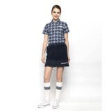 ネイビー | ボアコンビスカート | Samantha GOLF