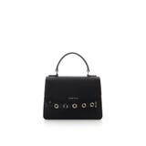 ブラック | ベルトデザインフラップワンハンドルバッグ | Samantha Thavasa