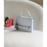 ライトブルー | ベルトデザインフラップワンハンドルバッグ | Samantha Thavasa