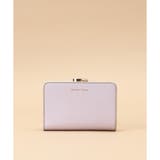ラベンダー | シンプルバイカラー口金折財布 | Samantha Thavasa