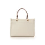 ポーチ付き ドットロゴデザインハンドバッグ | & chouette | 詳細画像10