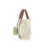 ポーチ付き ドットロゴデザインハンドバッグ | & chouette | 詳細画像9