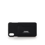 ブラック | マイクロファイバー素材IphoneケースXSMax | KINGZ