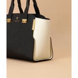 Pomme d'espoir ポムディスポワール バイカラーハンドルバッグ | Samantha Thavasa | 詳細画像6 