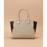 ベージュ | Pomme d'espoir ポムディスポワール バイカラーハンドルバッグ | Samantha Thavasa