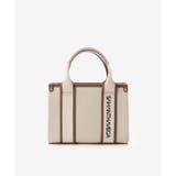 オフホワイト | ロゴテープキャンバスショルダーバッグ（ミニ） | SAMANTHAVEGA