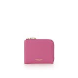フューシャピンク | シンプルL字ファスナー 折財布 | Samantha Thavasa Petit Choice