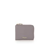 グレージュ | シンプルL字ファスナー 折財布 | Samantha Thavasa Petit Choice