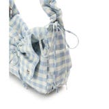 ギンガムチェック リボンギャザーショルダーバッグ | & chouette | 詳細画像20 