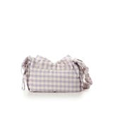 ギンガムチェック リボンギャザーショルダーバッグ | & chouette | 詳細画像22 