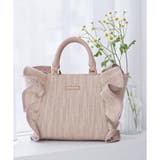 ピンク | ラメフリルハンドバッグ | SAMANTHAVEGA