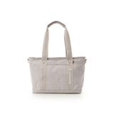 ライトグレー | キャンバスロゴ2wayトートバッグ | & chouette