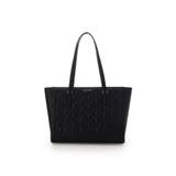 ブラック | キルティングフェイクレザートートバッグ | SAMANTHAVEGA